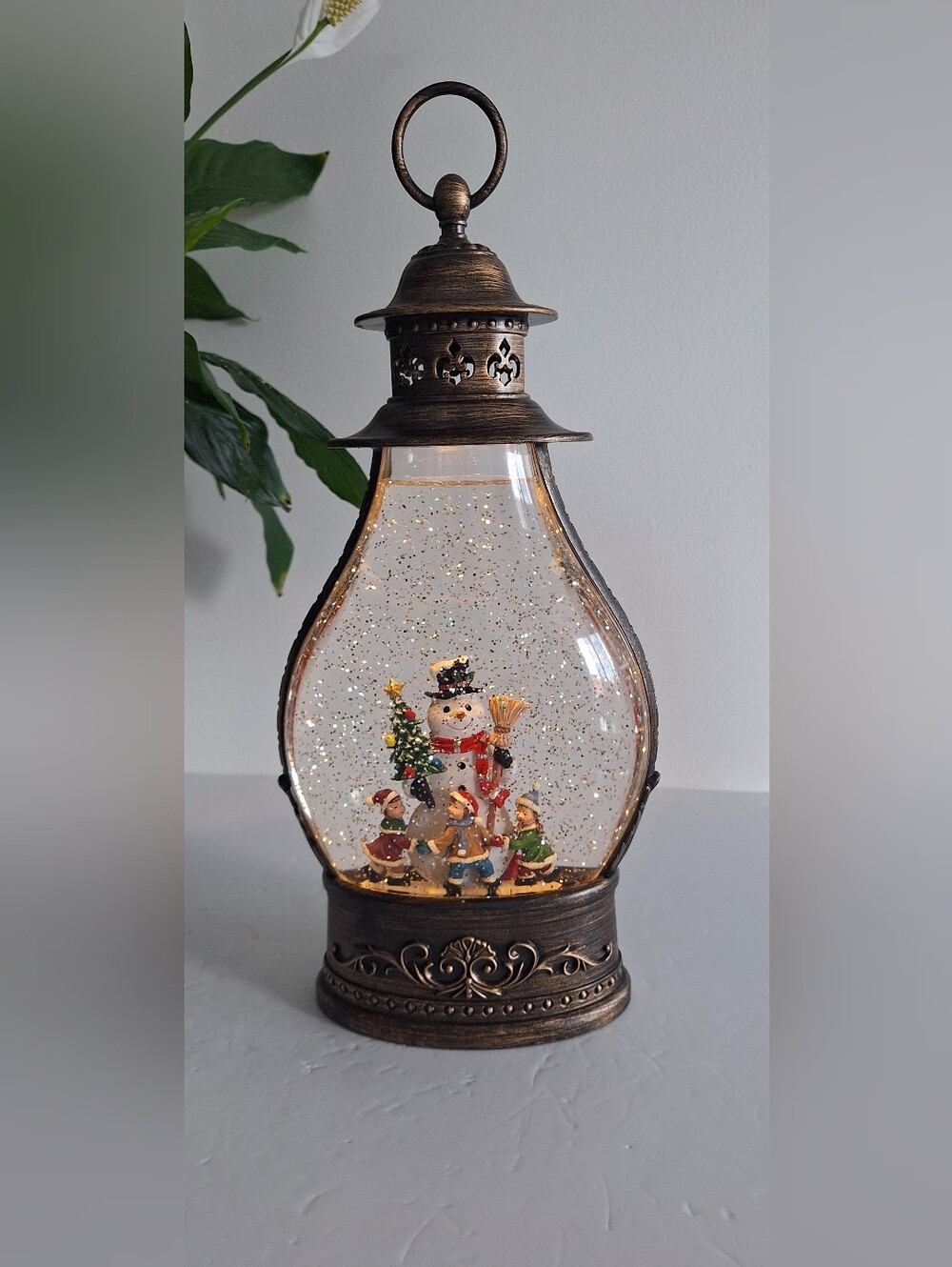 Christmas lantern with LED